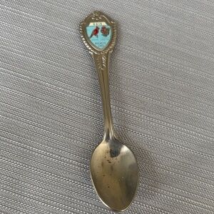 Ohio Souvenir Spoon with Enamel Detail